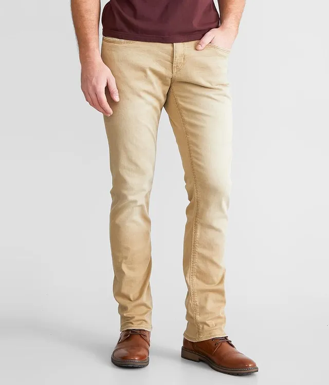 Slim Straight Khaki Hyper Stretch Jeans