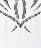 Embroidered Athletic Stretch Shirt