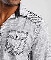 Printed Athletic Stretch Shirt