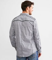 Marled Athletic Stretch Shirt