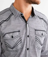 Marled Athletic Stretch Shirt