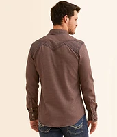Embroidery Tailored Shirt