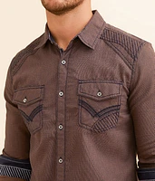 Embroidery Tailored Shirt