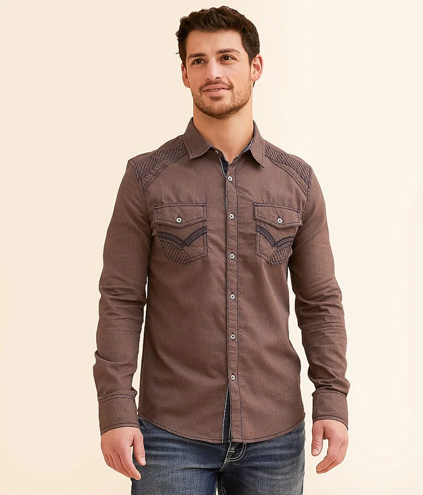 Embroidery Tailored Shirt
