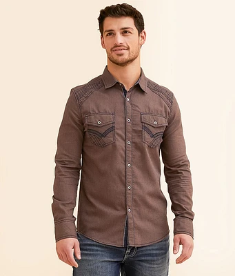 Embroidery Tailored Shirt