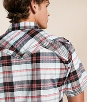 Plaid Standard Stretch Shirt