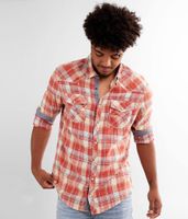 BKE Vintage Plaid Standard Shirt