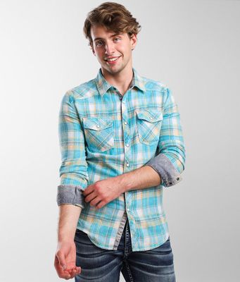 BKE Vintage Flannel Tailored Shirt