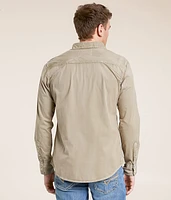 Washed Athletic Stretch Shirt
