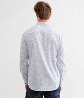 Floral Athletic Stretch Shirt