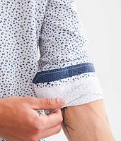 Floral Athletic Stretch Shirt