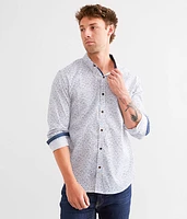 J.B. Holt Floral Athletic Stretch Shirt