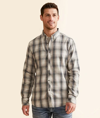 Outpost Makers Brushed Plaid Athletic Shirt