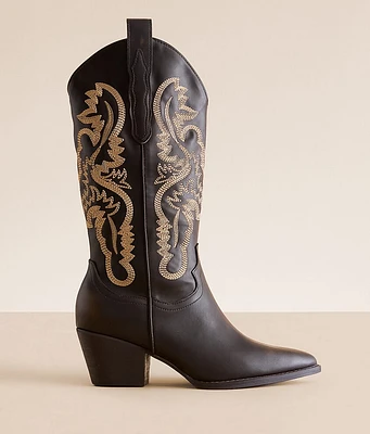 Amaya Embroidered Western Boot