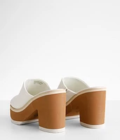 Clog Heeled Sandal