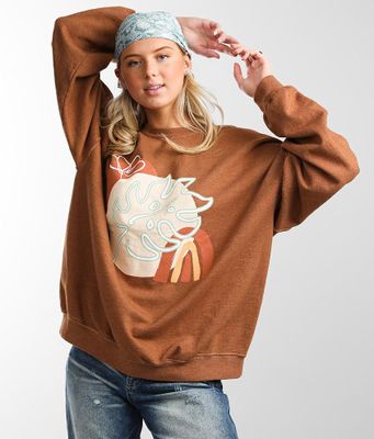 Golden Hour Nature Pullover - One Size