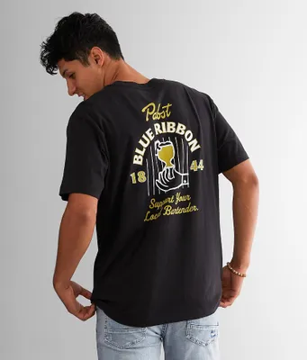 Pabst Blue Ribbon Hand Support T-Shirt