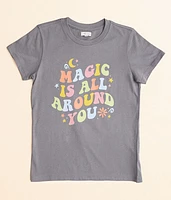 Girls - Modish Rebel Magic Is All Around You T-Shirt