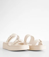 Deals Double Buckle Platform Sandal