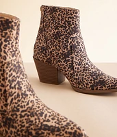Elysees Cheetah Ankle Boot