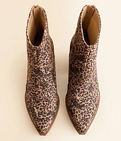 Elysees Cheetah Ankle Boot