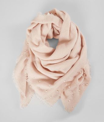Faux Pearl Scarf