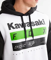 Racing Kawasaki Stripes Hooded Sweatshirt