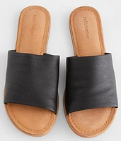 Salt+Umber Sedona Leather Slide Sandal