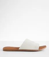 Salt+Umber Sedona Leather Slide Sandal