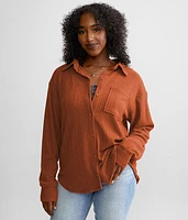 Cable Knit Shirt