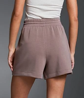 Pleated Knit Short