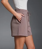 Pleated Knit Short