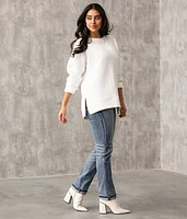 Quilted Pullover
