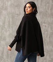 Quarter Zip Dolman Pullover