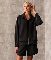 Mock Neck Cardigan