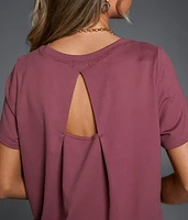 Back Cut-Out T-Shirt