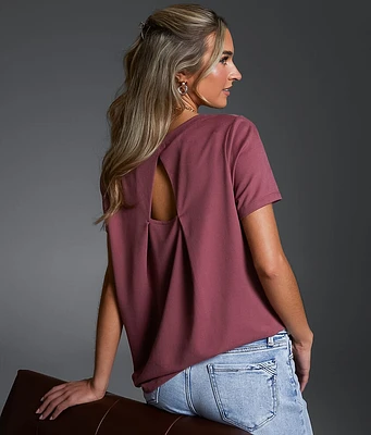 Back Cut-Out T-Shirt