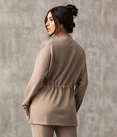 Cinched Waist Pullover