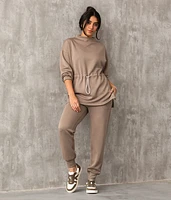 Cinched Waist Pullover
