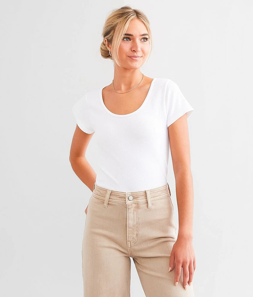 BKE core Ribbed Contour Top