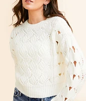 Plush Cropped Sweater