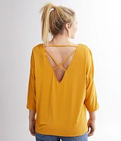 Strappy Dolman Top