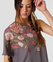 Floral Embroidered Top