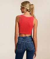 High Neck Washed Brami