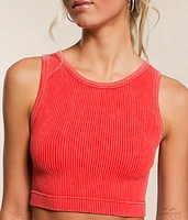 High Neck Washed Brami