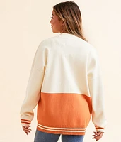 Texas Hook 'Em Horns Cardigan Sweater