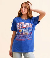 Gameday SOCIAL Kansas Jayhawks Oversized T-Shirt