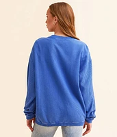 Kansas Swoosh Oversized Pullover