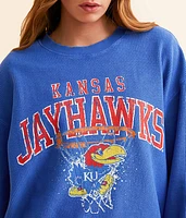 Kansas Swoosh Oversized Pullover