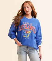 Gameday SOCIAL Kansas Swoosh Oversized Pullover